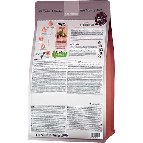 Happy Cat Atlantic Lachs Somonlu Kısırlaştırılmış Kedi Maması 4 Kg