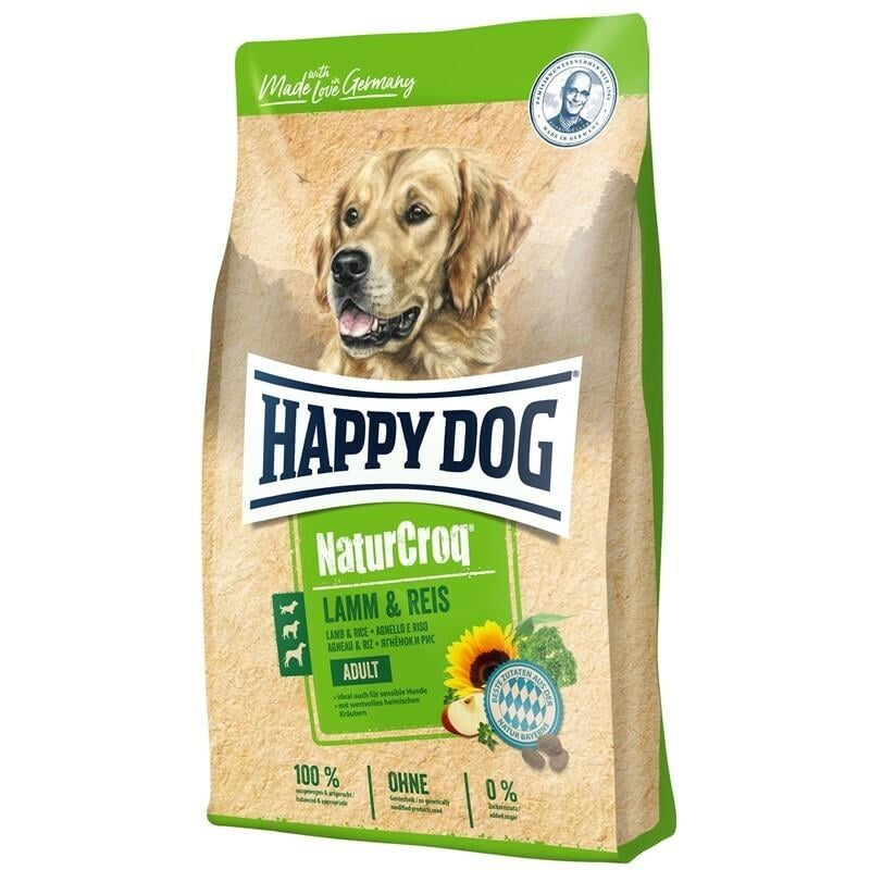 Happy Dog NaturCroq Kuzu Etli Yetişkin Köpek Maması 15 Kg