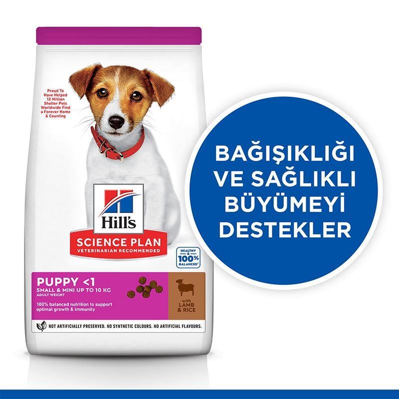 Hill's Puppy Small & Mini Küçük Irk Kuzulu Yavru Köpek Maması 6 Kg