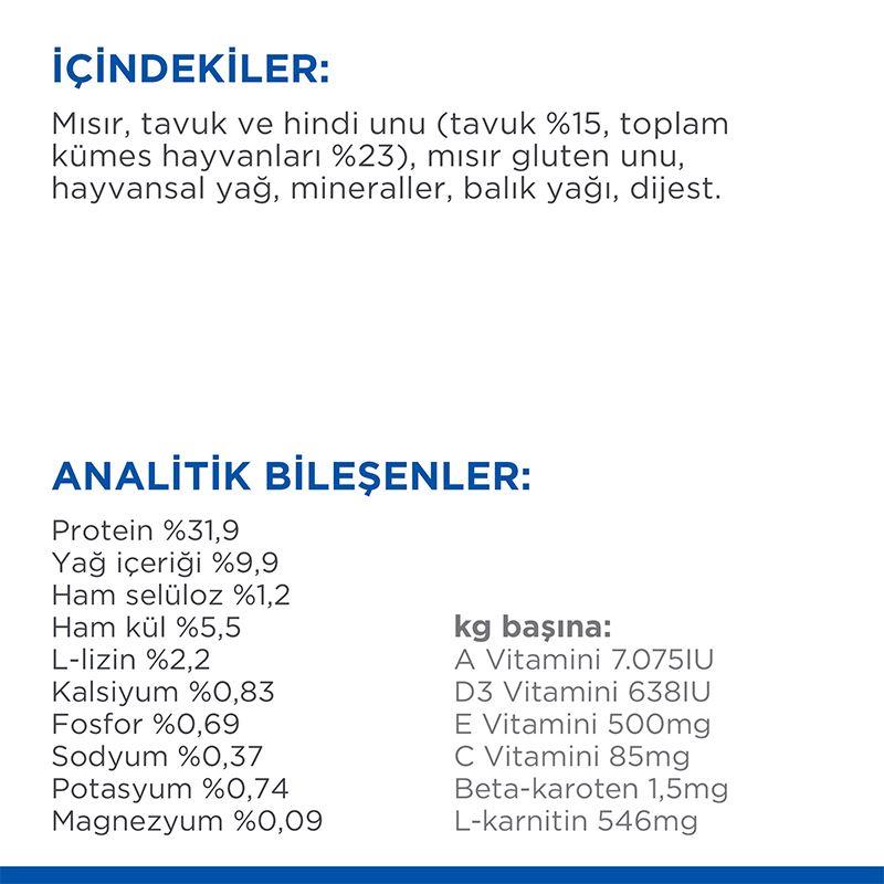 Hill's Tavuklu Kısırlaştırılmış Kedi Maması 13+2 Kg