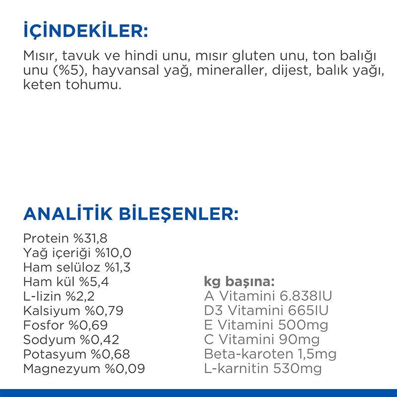 Hill's Ton Balıklı Kısırlaştırılmış Kedi Maması 10 Kg