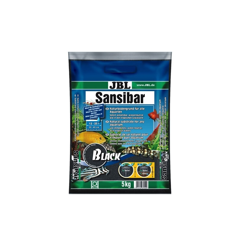 Jbl Sansıbar Siyah 0,2-0,5 Mm 5 Kg Kum