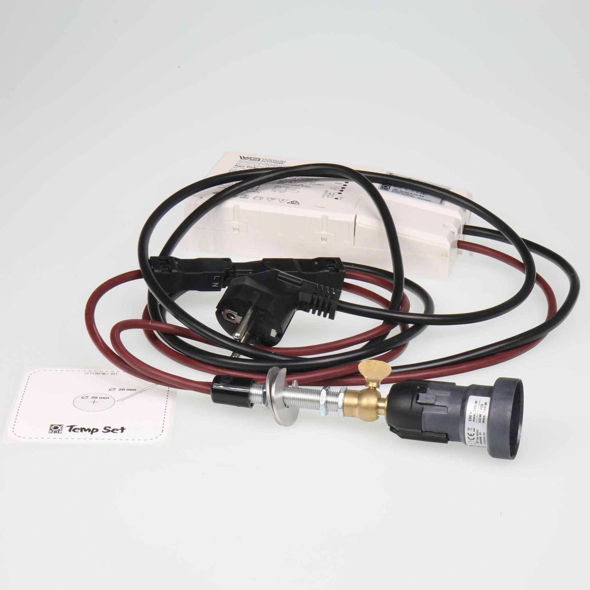 Jbl Temp Set L-u-w Reptil&Desert Lamba Takılabilmesi İçin Birleştirilmiş Set 35 Watt