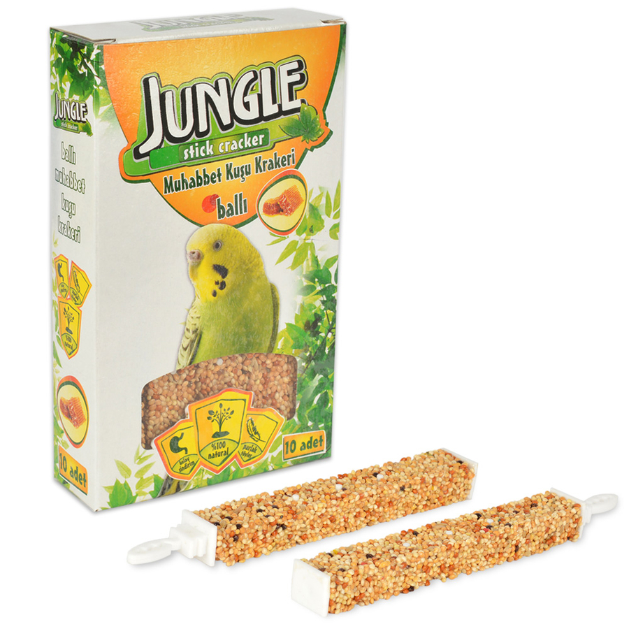 Jungle Muhabbet Kuşu Tava Kraker 10'lu