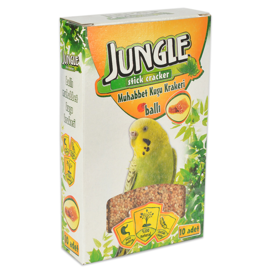 Jungle Muhabbet Kuşu Tava Kraker 10'lu