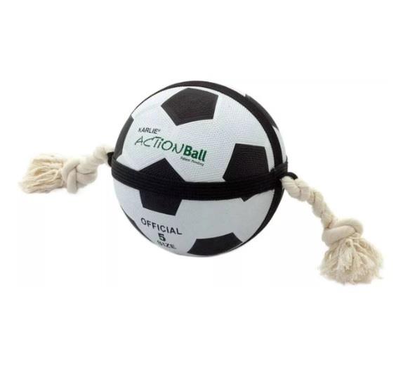Karlie Action Ball Köpekler İçin Aksiyon İpli Oyun Topu 22 Cm