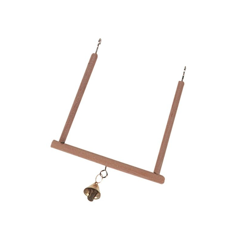 Karlıe Ahşap Çıngıraklı Kuş Salıncağı