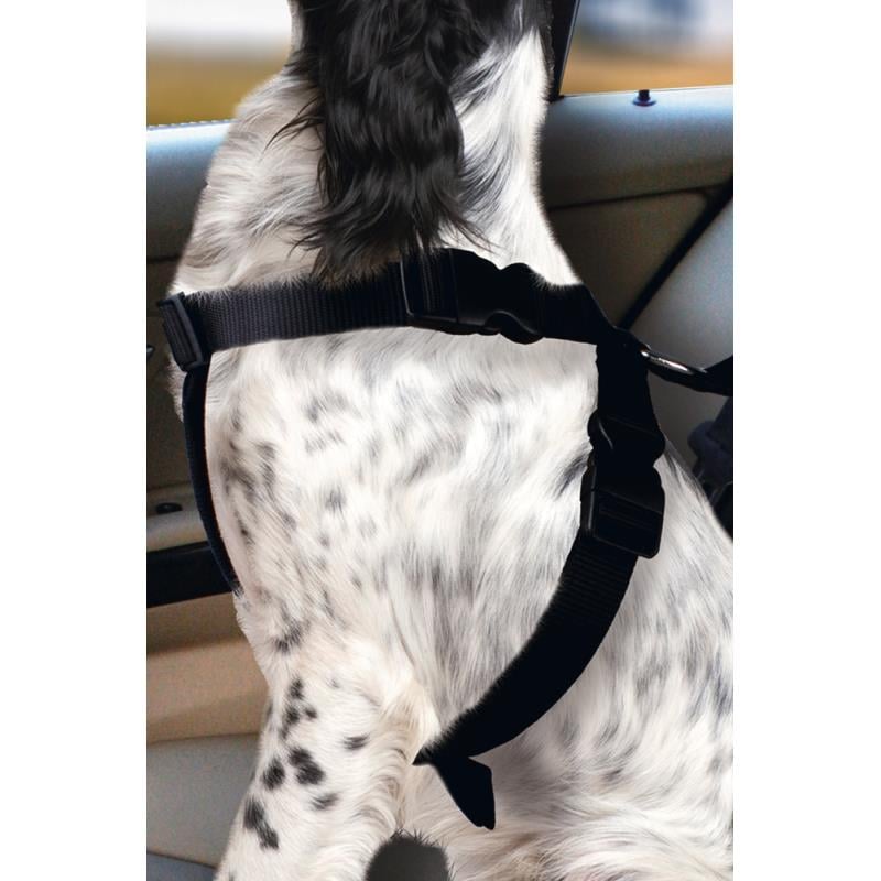 Karlie Araç İçi Köpek Göğüs Tasması Siyah 68-86 Cm