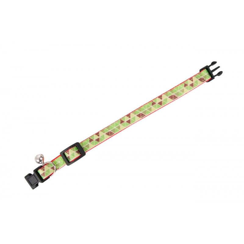 Karlie Kedi Boyun Tasması Üçgen Desenli 30cm x 10mm