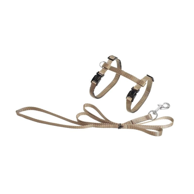 Karlie Kedi Göğüs Tasması Bej 110