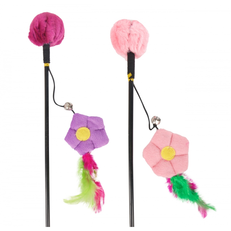 Karlıe Kedi Oltası Çiçekli