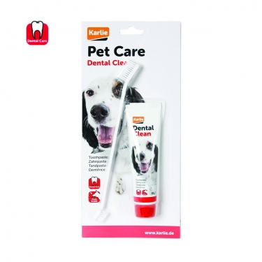 Karlie Köpek Diş Fırçası + Macunu 85 Gr