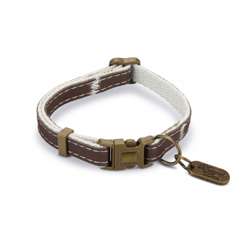 Karlie Lotte Kedi Boyun Tasması 30cm x 10mm Kahverengi