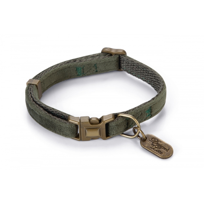 Karlie Lotte Kedi Boyun Tasması 30cm x 10mm Yeşil