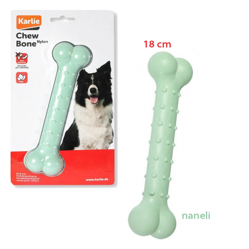 Karlıe Naylon Çiğneme Kemiği Naneli 18cm