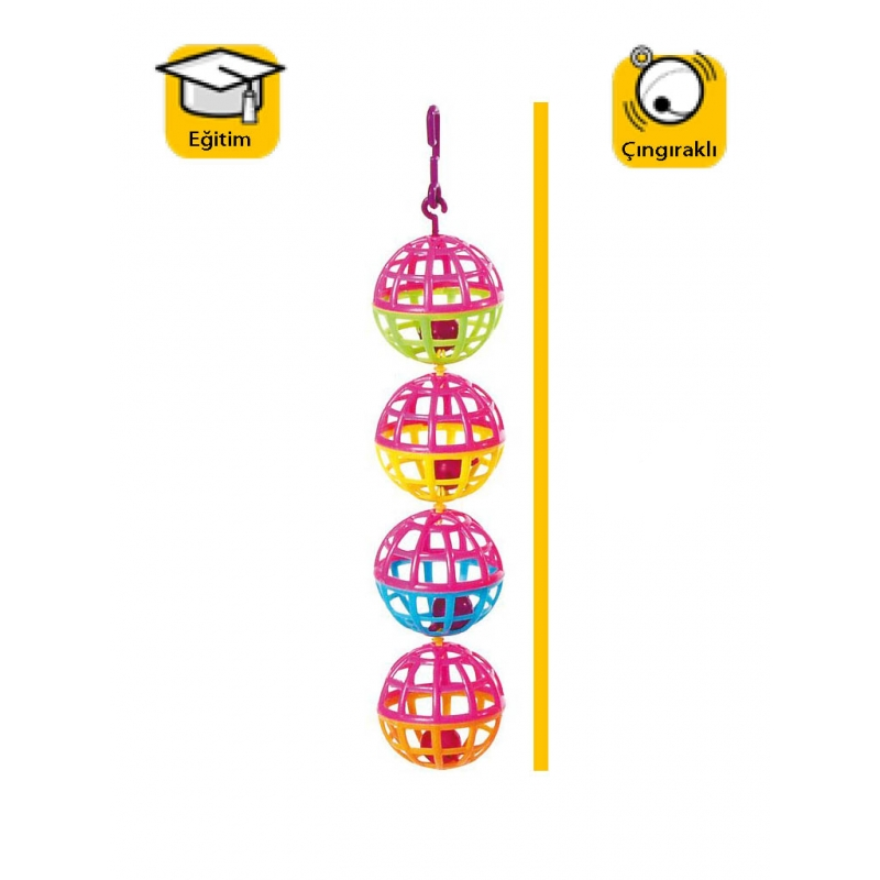 Karlıe Plastik Kuş Oyuncağı 18cm