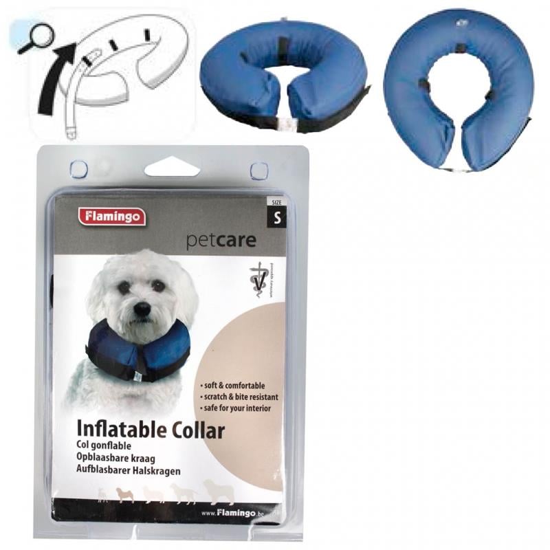 Karlie Şişebilen Yakalık Mavi 26x26x8,5 Cm