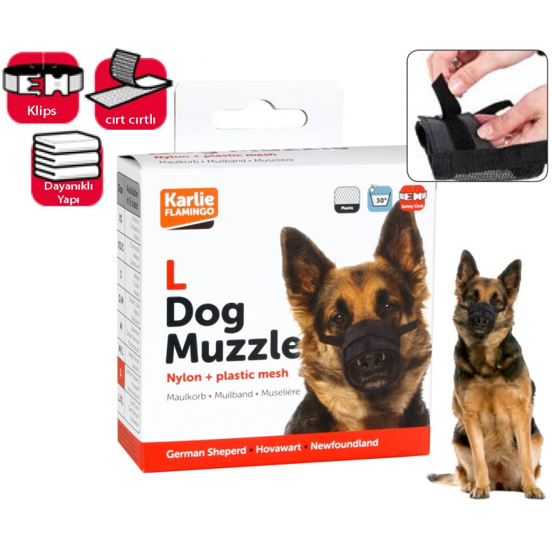 Karlıe Soft Ağızlık Siyah