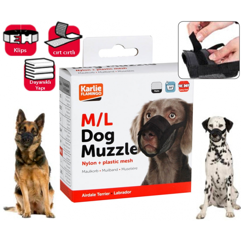 Karlıe Soft Ağızlık Siyah