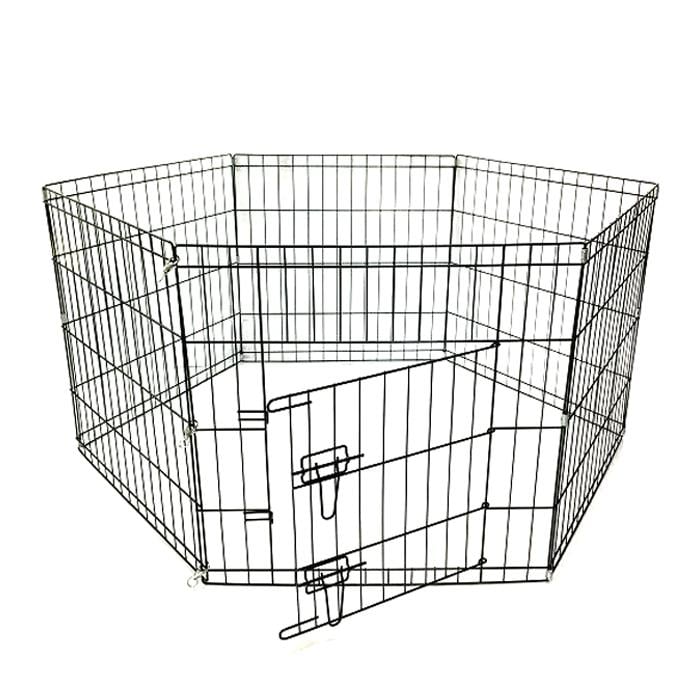 Katlanır Lux Kedi Köpek Çiti 107x61 Cm 8 Parça