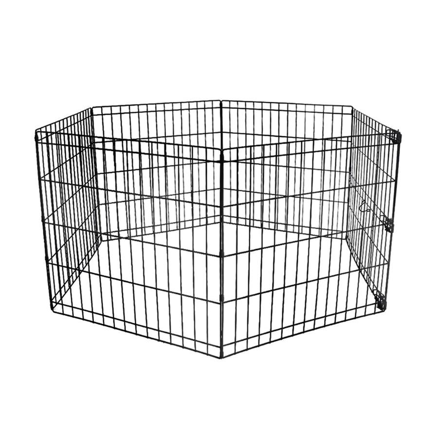 Katlanır Lux Kedi Köpek Çiti Orta 60x54 Cm 6 Parça