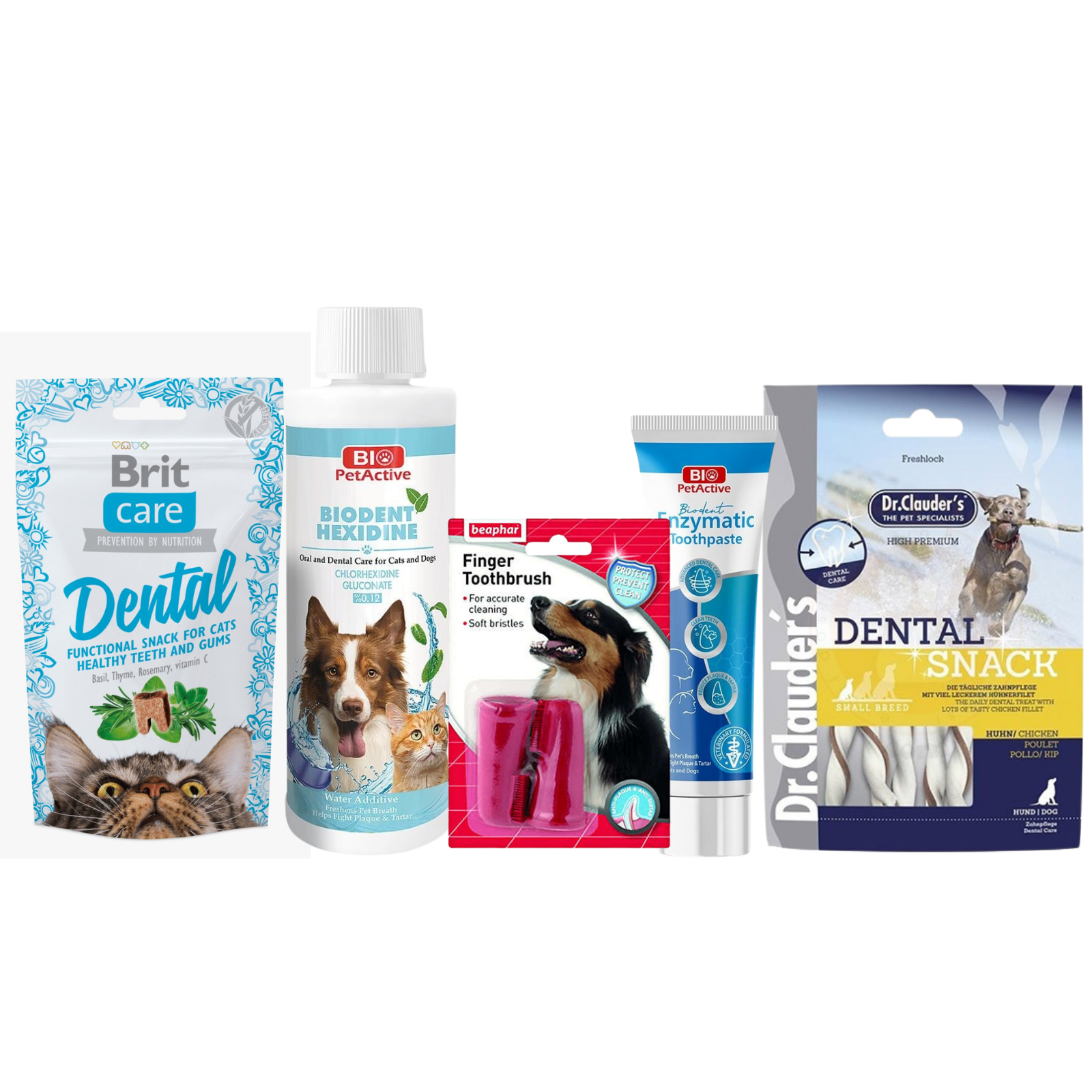 Kedi ve Köpekler İçin Ağız Bakım Seti