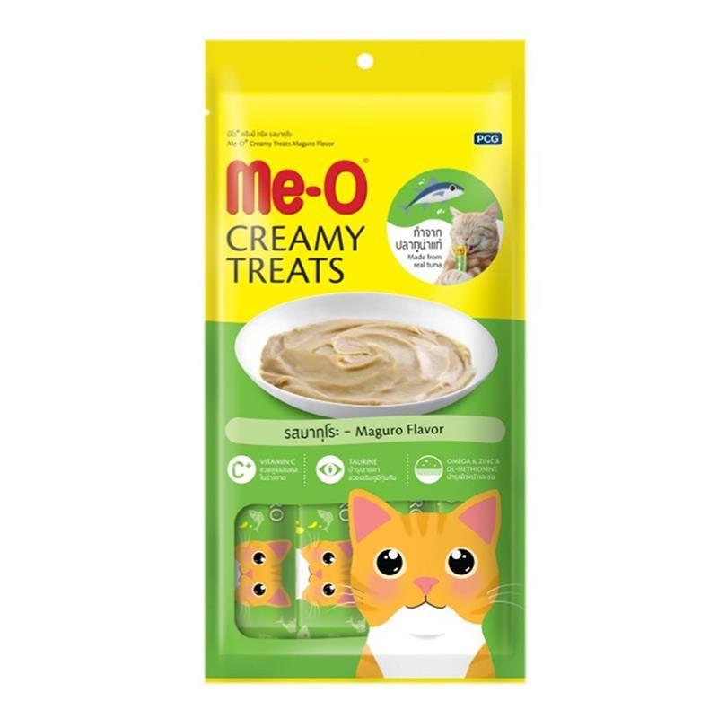 Meo Sarı Yüzgeçli ve Orkinos Balıklı Sıvı Kedi Ödül Maması 4 x 15 Gr