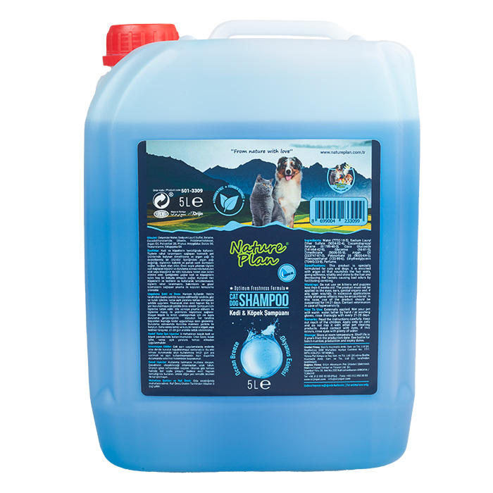 Nature Plan Kedi & Köpek Şampuanı Okyanus Esintisi 5 Lt