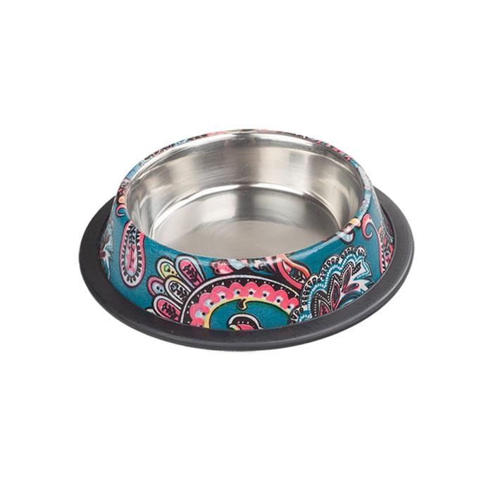 Oripet Asr ISPK 08 Oz Hint Desenli Yeşil Mama Kabı S
