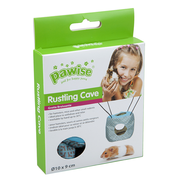 Pawise Fare Ve Hamster İçin Hışırtı Mağarası 10x9 Cm