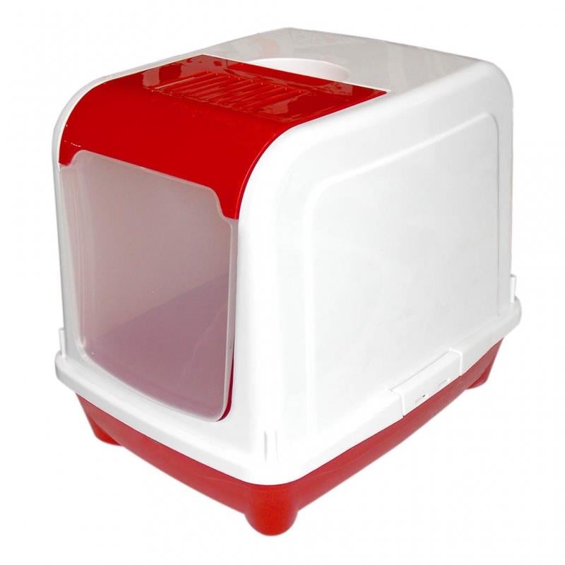 Pet Garden Çift Açılır Kapalı Kedi Tuvaleti 37x48x42 Cm