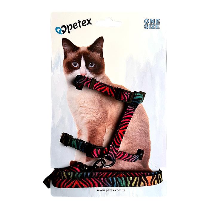 Petex Ayarlı Kedi  Göğüs Tasması 