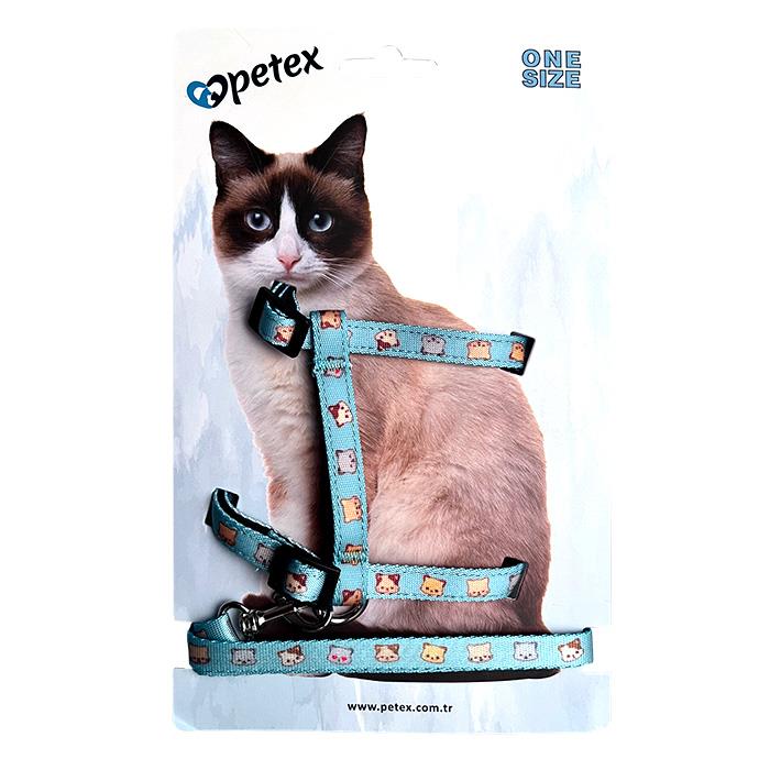 Petex Ayarlı Kedi  Göğüs Tasması 