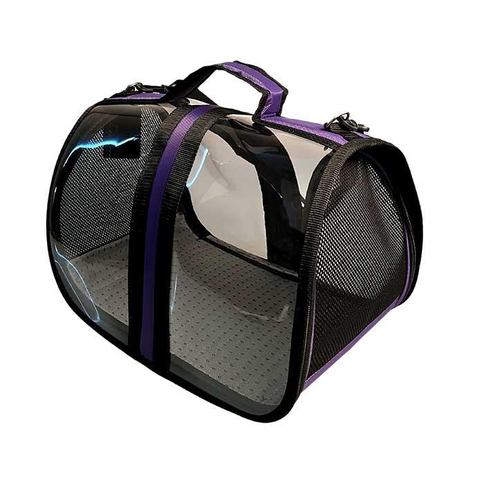 Petpretty Bacco Milano Şeffaf Kedi & Köpek Taşıma Çantası 44x28x28 Cm