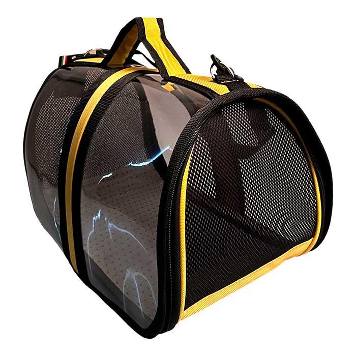 Petpretty Bacco Milano Şeffaf Kedi & Köpek Taşıma Çantası 44x28x28 Cm