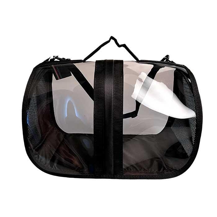 Petpretty Bacco Milano Şeffaf Kedi & Köpek Taşıma Çantası 44x28x28 Cm