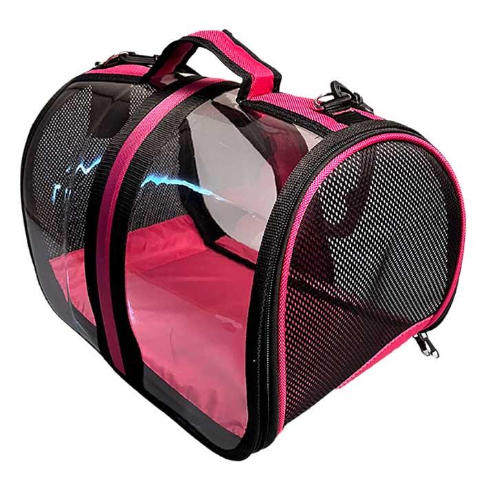 Petpretty Bacco Milano Şeffaf Kedi & Köpek Taşıma Çantası 44x28x28 Cm