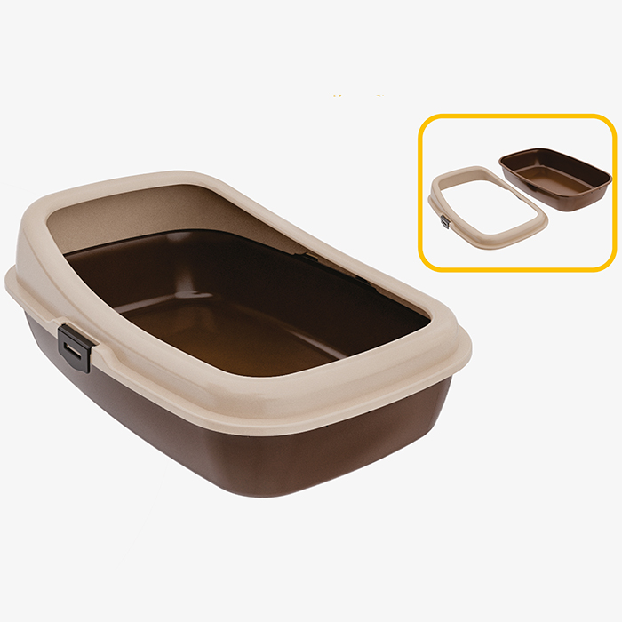 PlasArt Açık Kedi Tuvaleti (Eleksiz) 42x61 5x23 Cm