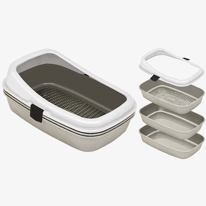 PlasArt Elekli Açık Kedi Tuvaleti 42x61 5x24 Cm