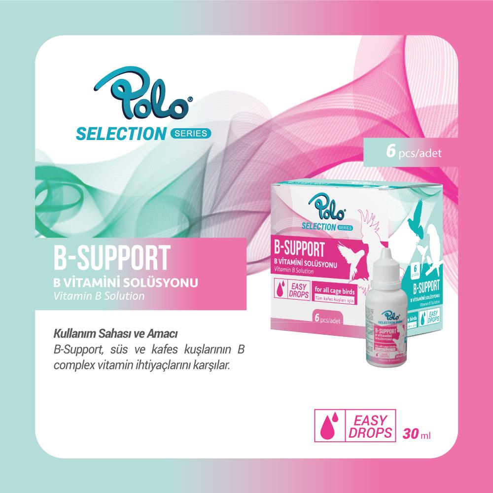 Polo B-Support 30 Ml (B Vitamini Solüsyonu)