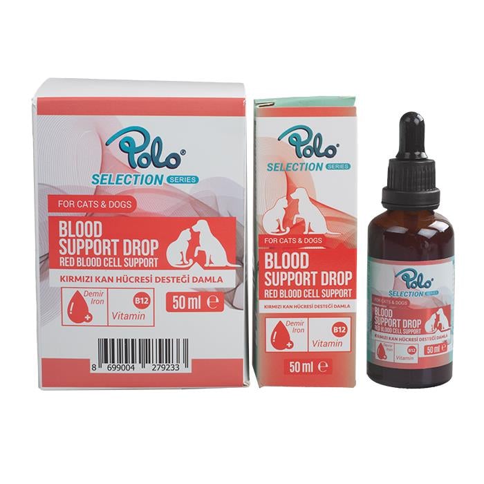 Polo Kırmızı Kan Hücresi Desteği Damla 50 Ml (Kedi & Köpek)