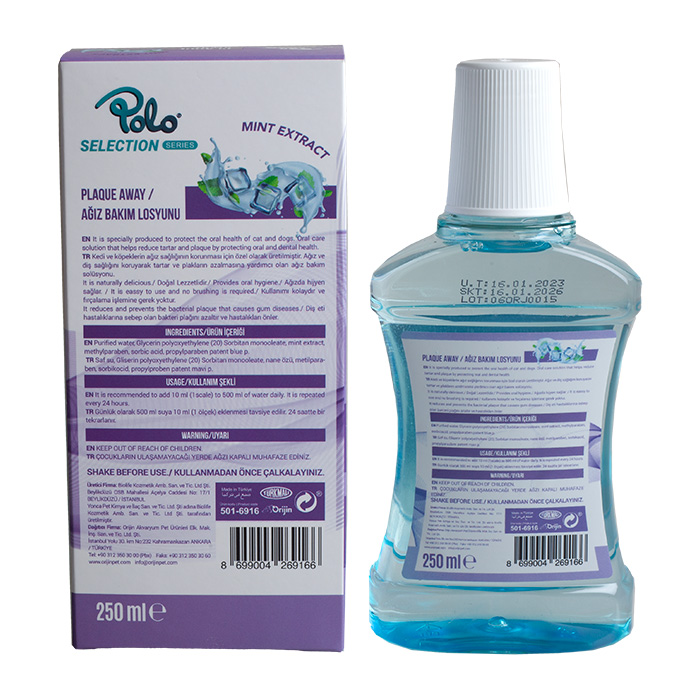 Polo Köpek Ağız Koku Giderici Losyonu 250 Ml
