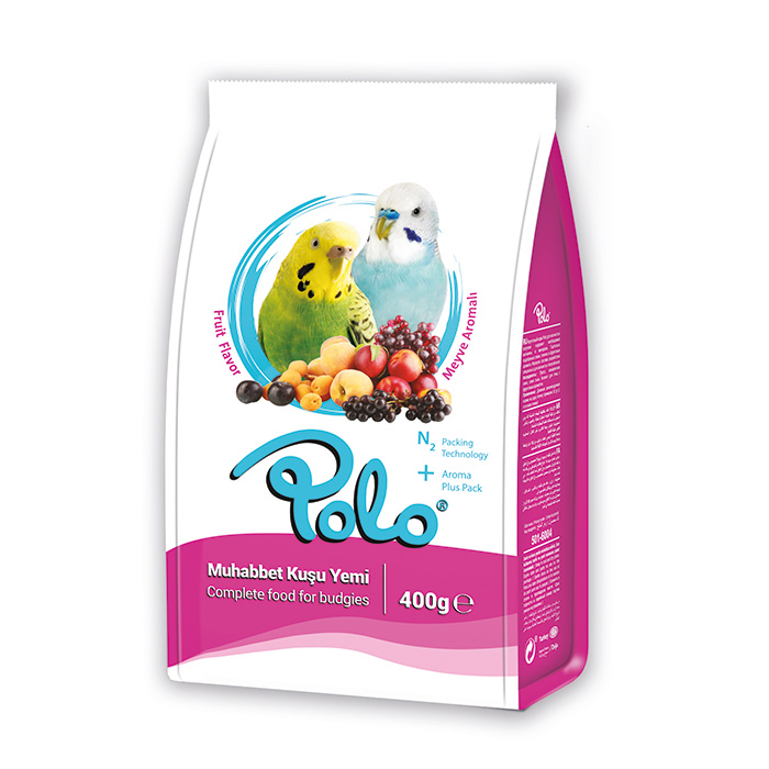 Polo Meyve Aromalı Muhabbet Kuşu Yemi 400 Gr