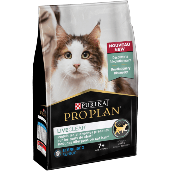 Pro Plan LiveClear Sterilised 7+ Hindili Kısırlaştırılmış Yaşlı Kedi Maması 1.4 Kg