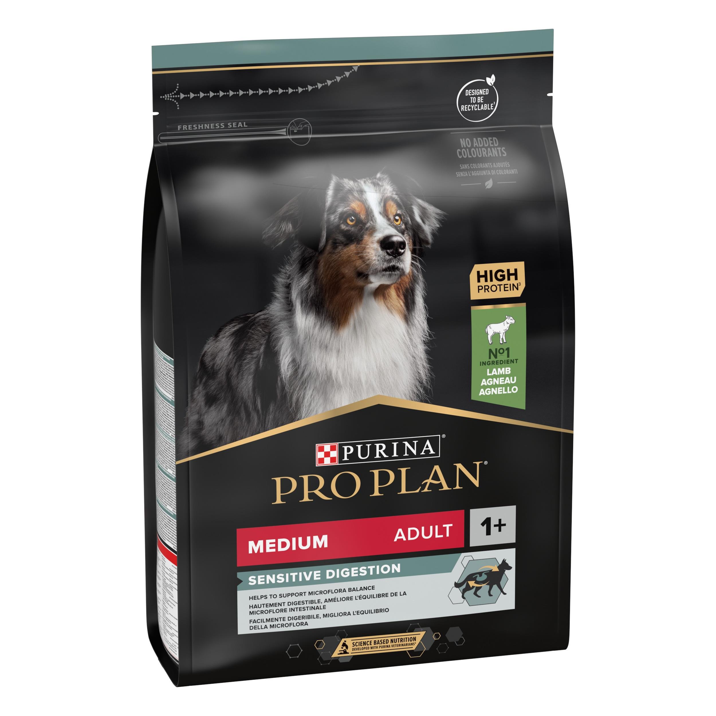 Pro Plan Medium Adult Kuzu Etli Orta Irk Yetişkin Köpek Maması 3 Kg