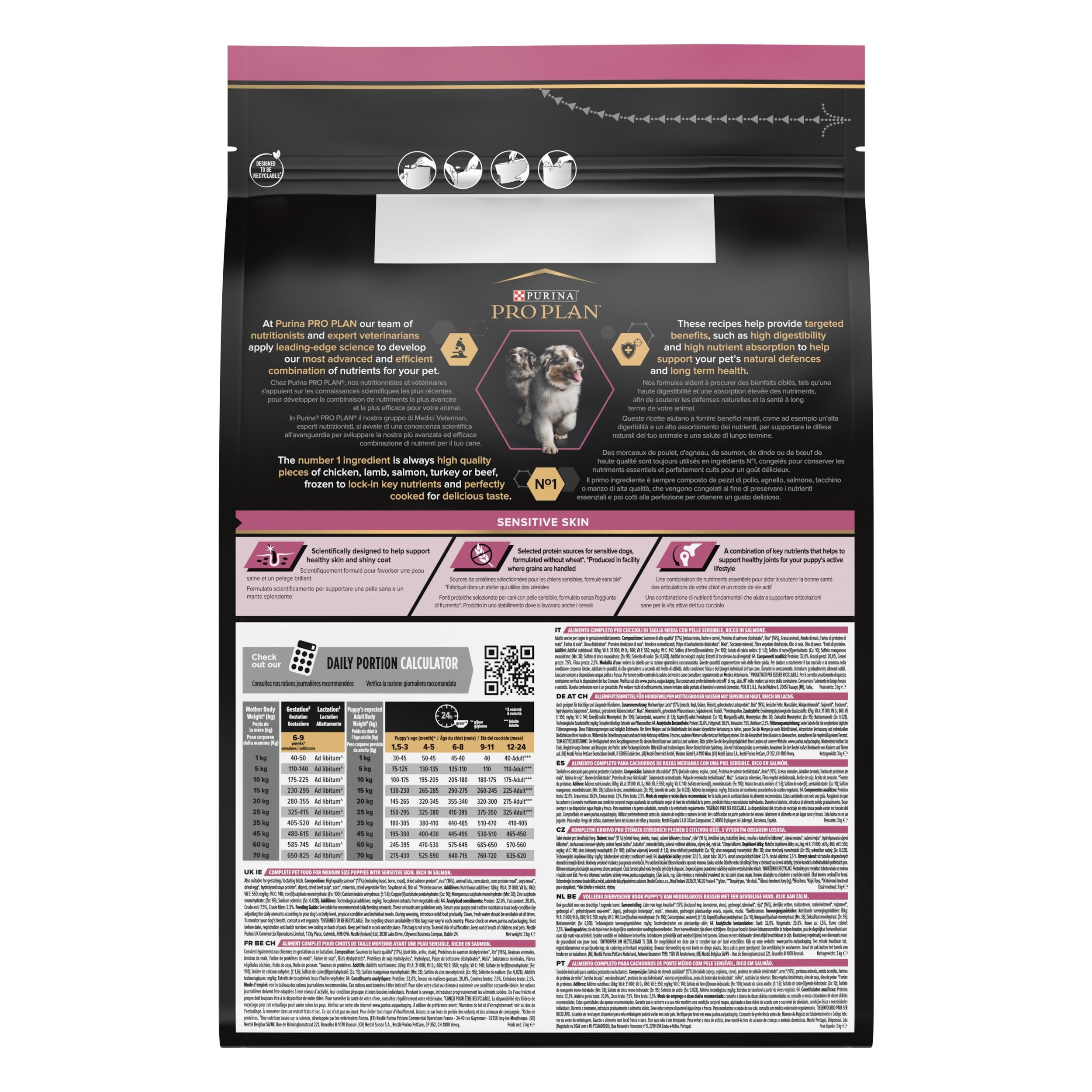 Pro Plan Medium Puppy Somonlu Orta Irk Yavru Köpek Maması 3 Kg