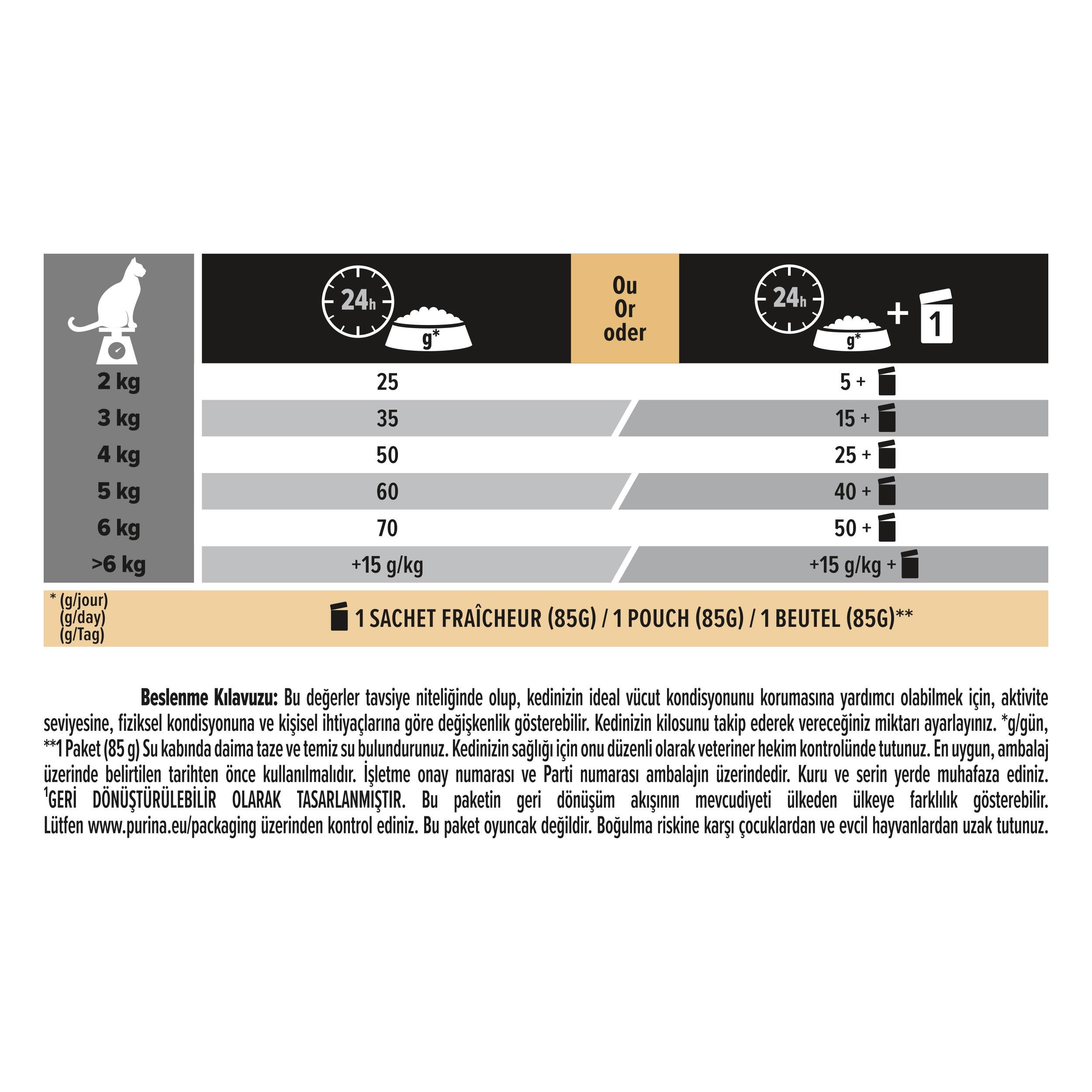 Pro Plan Senior Somonlu Yaşlı Kedi Maması 3 Kg