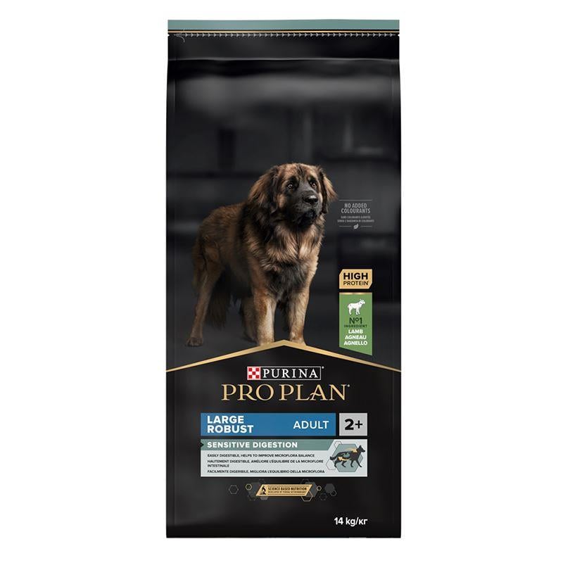 Pro Plan Sensitive Digestion Large Robust Kuzu Etli Büyük Irk Yetişkin Köpek Maması 14 Kg
