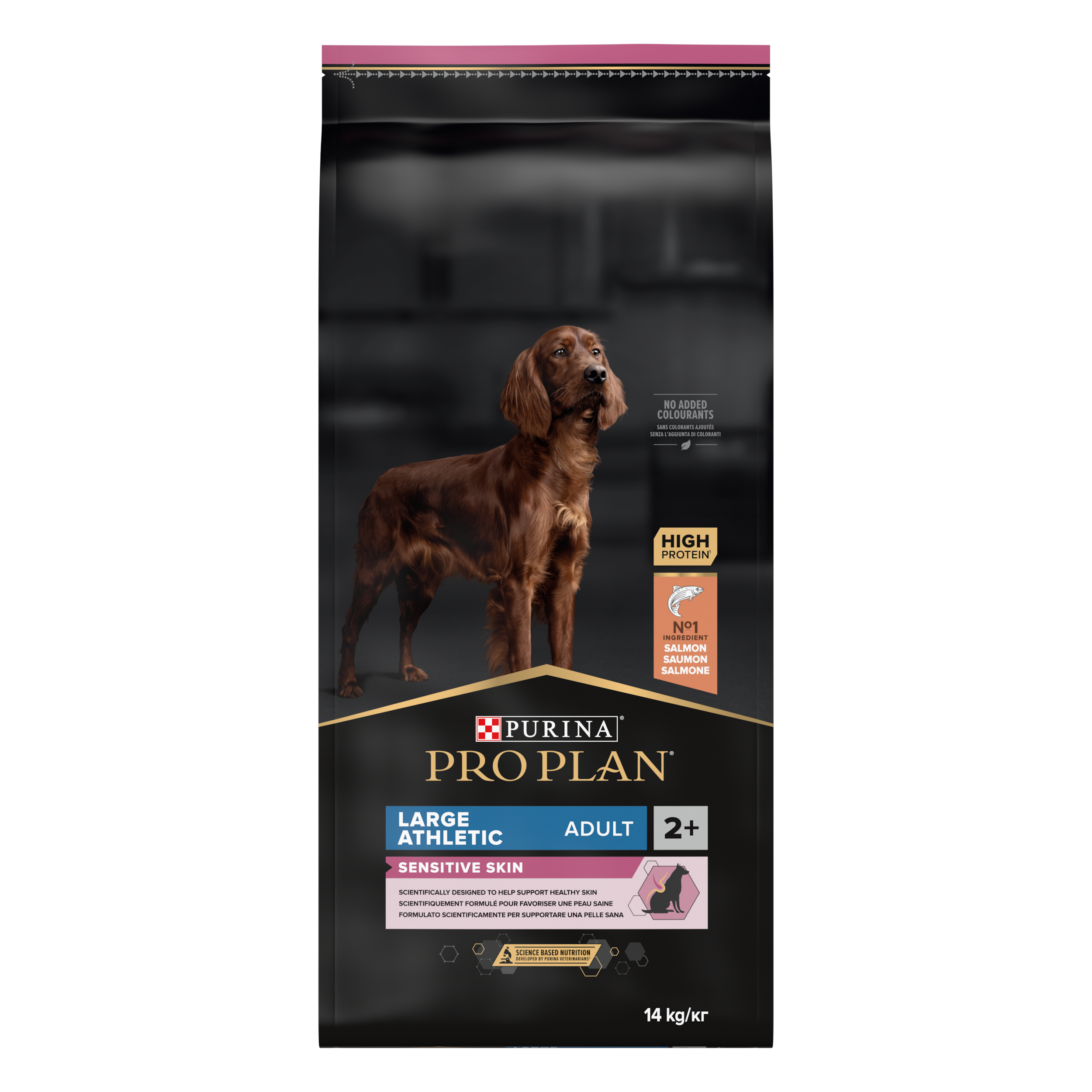 Pro Plan Sensitive Skin Large Athletic Somonlu Büyük Irk Yetişkin Köpek Maması 14 Kg