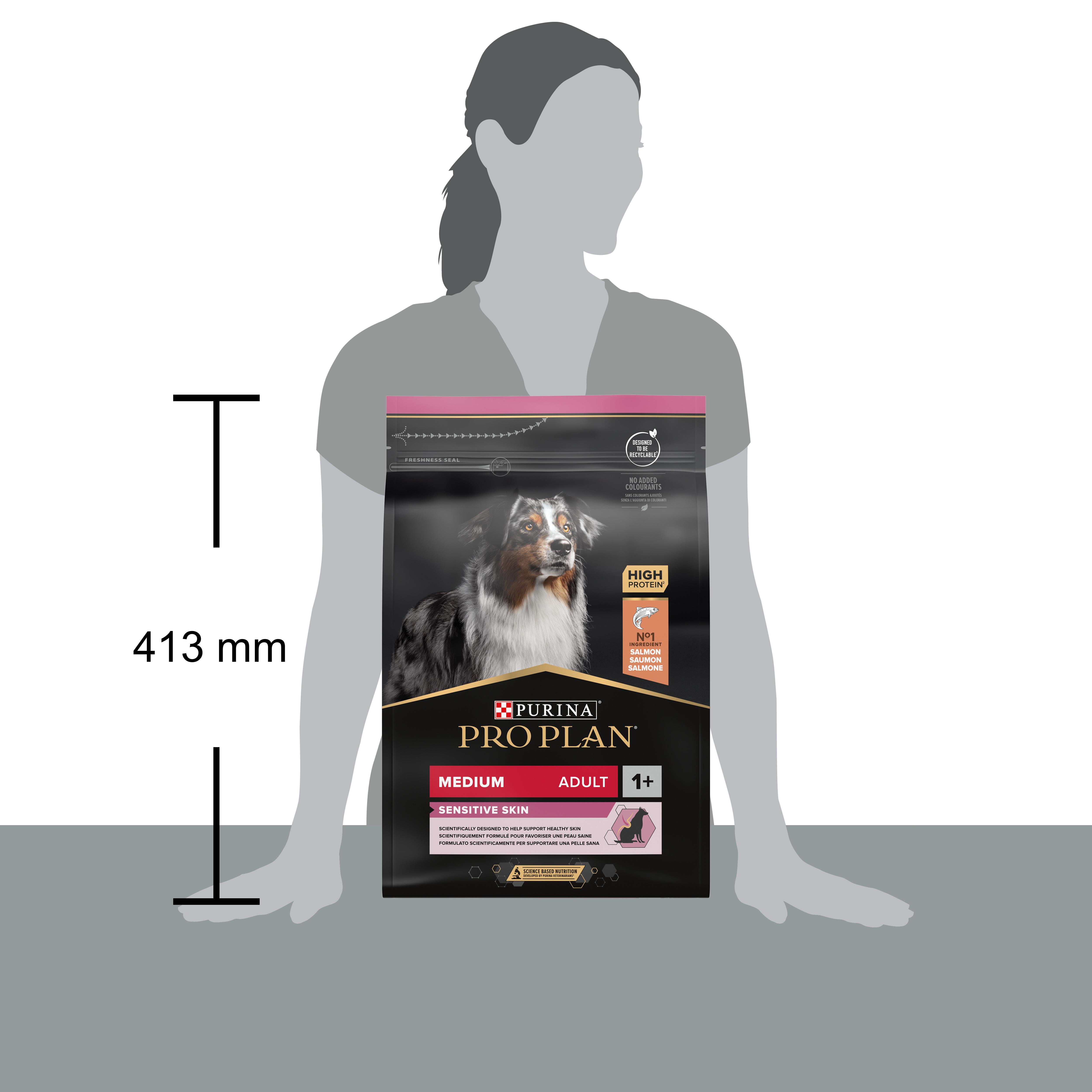 Pro Plan Somonlu Orta Irk Yetişkin Köpek Maması 3 Kg
